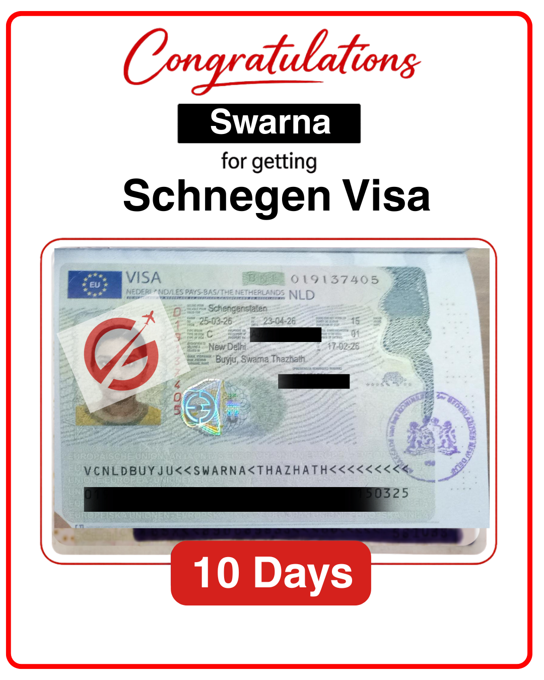 Visa Approval 1